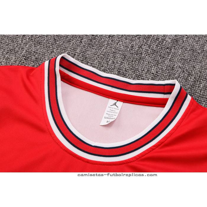 Chandal del Paris Saint-Germain Jordan Manga Corta 2022-2023 Rojo - Pantalon Corto